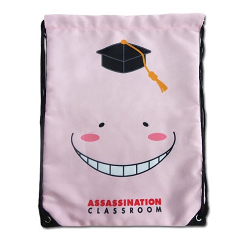 Assassination Classroom Relaxed Korosensei Drawstring Bag